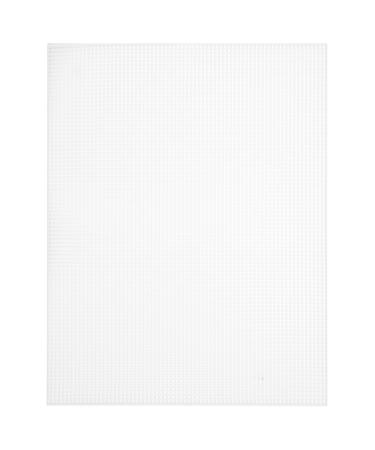 Cousin DIY 7 Count Ultra Stiff Plastic Stitching Canvas, 12 inch x 18 inch, Clear