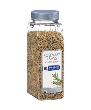 McCormick Culinary Dried Rosemary Leaves, 6 oz - One 6 Ounce Container of Dried Rosemary Herbs Perfect for Seasoning and Spices Blends for Grilling and Cooking 6 Ounce (Pack of 1)