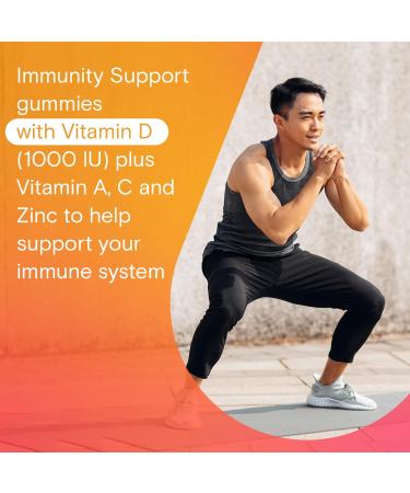 One A Day Multi+ Immunity Gummies For Adults - Immunity Multivitamin for Women And Men Plus Daily Immune Support With Vitamin C Vitamin D And Zinc To Support Immune Function 120 Gummies - Buy Online on SooperMarket.com