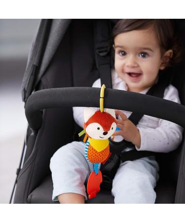 Skip Hop Bandana Buddies Fox Stroller Toy - Baby Activity Chime & Teether - Buy Online on SooperMarket.com