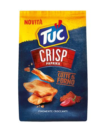 TUC Crisp Paprika Salted Crackers Baked Salted 100g Salted 100 g (Pack of 1)