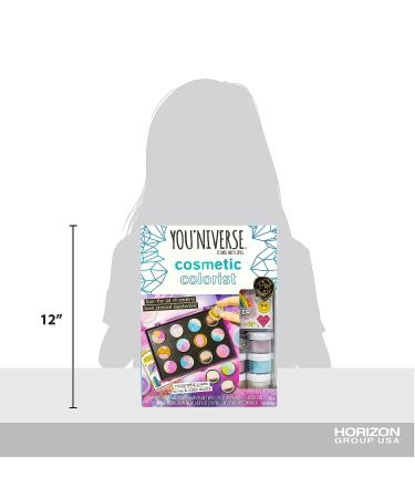 You*Niverse Cosmetic Colorist: DIY Hand Pressed Eyeshadows STEAM Kit with Magnetic Palette and Colorful Pigments - Buy Online on SooperMarket.com