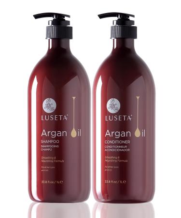 Luseta Argan Oil Moisture & Repair Shampoo Shampoo & Conditioner Set 2x33.8oz
