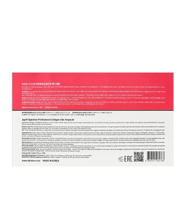 Signature Professional Collagen Hair Ampoule - K-Beauty Hair Treatment | 10 x 13ml | International Shipping - Buy Online on SooperMarket.com