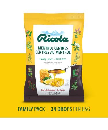 Ricola Menthol Centres Cough Drops - Buy Online on SooperMarket.com
