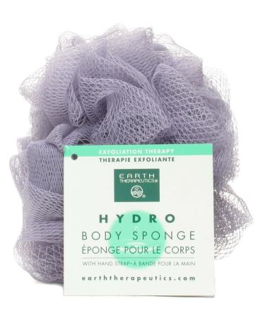 Earth Therapeutics Hydro Body Sponge with Hand Strap Lavender (Pack of 12)