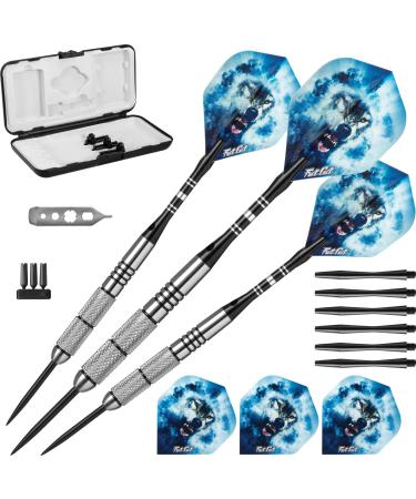 Fat Cat Predator 80% Tungsten Steel Tip Darts with Storage/Travel Case, 23 Grams