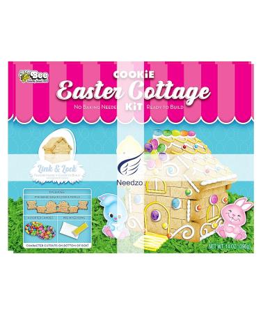 Edible Cottage DIY Easter Cookie Decorating Kit - No Baking Needed - Fun Holiday Activity for Families - 14 oz Pack of 2 - Buy Online on SooperMarket.com