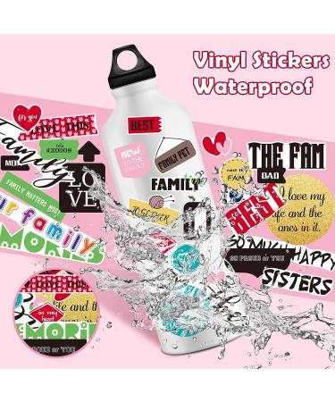 500pc Family Friend Theme Scrapbooking Sticker Decals - Waterproof Vinyl Memories Stickers for Album Embellishment (Family Theme) - Buy Online on SooperMarket.com