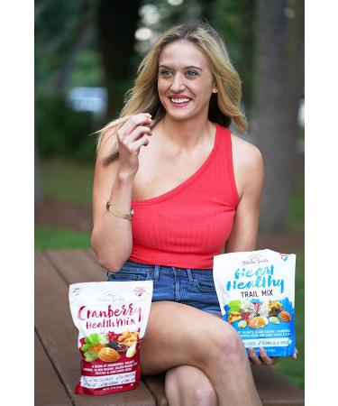 Nature's Garden Heart Healthy Trail Mix - Dark Chocolate, Nuts, Seeds, Cranberries, Raisins - Gluten-Free & Non-GMO - 26oz Bag - Buy Online on SooperMarket.com