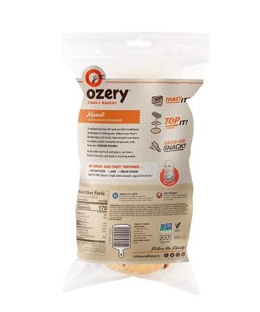 OZERY BAKERY Morning Round Pita Bread Muesli 12.7 oz - Pack of 6 - Buy Online on SooperMarket.com