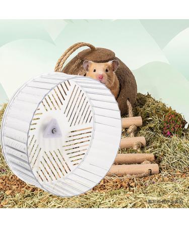 Gerbil Pig Wheel 12 Inch Silent Hamster Wheel | 26.5X23cm | Quiet Exercise Wheel - Buy Online on SooperMarket.com