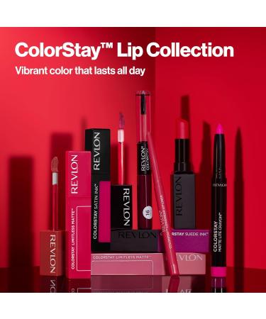 REVLON PROFESSIONAL Colorstay Overtime Lipcolor 370 Everlasting Rum - 2ml Brown | Long-Lasting Liquid Lipstick | International Shipping Available - Buy Online on SooperMarket.com