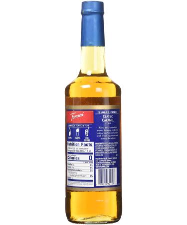 Torani SugarFree Classic Caramel Syrup With Splenda - 25 oz - Buy Online on SooperMarket.com