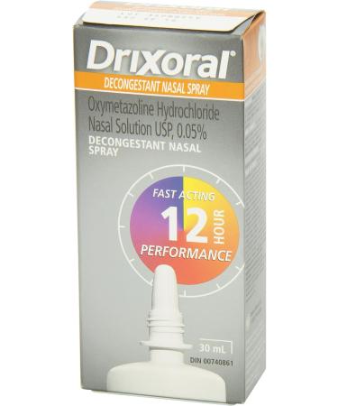 Drixoral Decongestant Nasal Spray Fast and Long Lasting 12 Hour Relief 30ml - Buy Online on SooperMarket.com