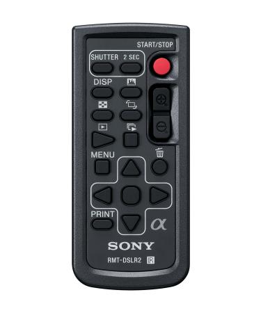 Sony RMTDSLR2 Wireless Remote for Alpha & NEX, (Black)