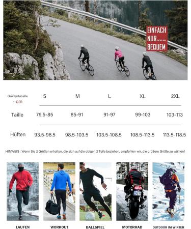Buy Hoplynn Men's Compression Pants - Black Long Running Trousers for Jogging Training & Fitness | Breathable Cycling Leggings - Buy Online on SooperMarket.com