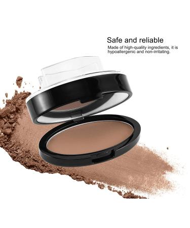 Boobeen Eyebrow Seal Stamp Powder - Waterproof One Second Makeup Kit for Natural Looking Brows - Light Brown - Buy Online on SooperMarket.com