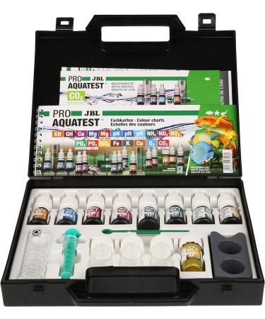 JBL Water Test Case - ProAquaTest Combi Set Plus NH4 for Freshwater Aquariums | 6 Tests & Accessories | International Shipping Available - Buy Online on SooperMarket.com