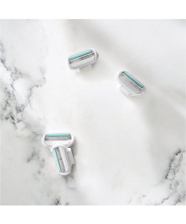 Gillette Venus Smooth Sensitive Razor Blades for Women - 8 Replacement Blades with 3-Blade Technology - International Shipping Available - Buy Online on SooperMarket.com