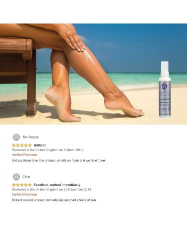 Organic Aftersun lotion insect repellent natural After Sun cooling lotion aloe vera jojoba natural aftersun spray lotion insect repellent after sun moisturiser vegan animal and paraben free - Buy Online on SooperMarket.com