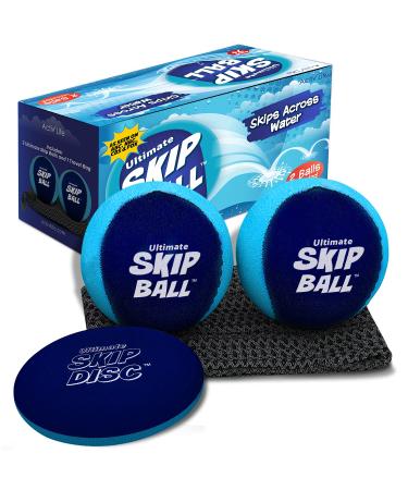 The ultimate jumping ball-water-jumping ball (2-pack) create permanent memories with your friends and family on the beach lake or pool-ideal for all age groups Navy/Teal