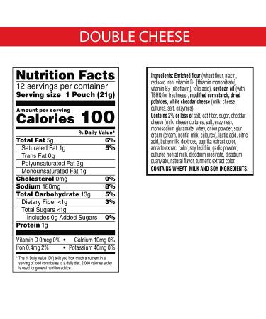 Cheez-It Snap'd Double Cheese Cracker Chips - Thin & Crunchy Lunch Snack - 9oz Bag (12 Packs) - Buy Online on SooperMarket.com