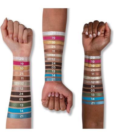 IMPALA Waterproof Eyeliner No. 11 Brown Glitter | Defined Line or Smudged Effect | Creamy Texture | Long-Lasting & Water-Resistant - Buy Online on SooperMarket.com