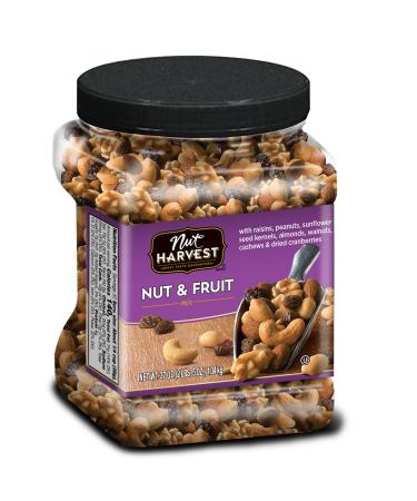Nut Harvest Nut & Fruit Mix, 37 Ounce Jar