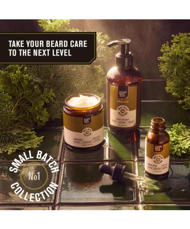 Every Man Jack Small Batch Beard Set | Hinoki Spice - Full-Sized Grooming Essentials for Men | Beard Wash Hydrating Oil & Beard Butter - Buy Online on SooperMarket.com