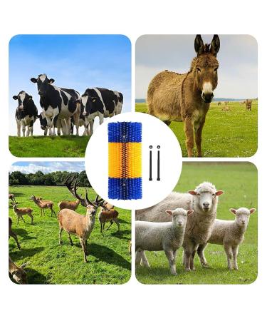 Generic Scratch Brush for Farm Animals - Itching Relief & Massage Tool for Cows Horses Sheep & Pigs - Durable Cleaning Brush - Buy Online on SooperMarket.com