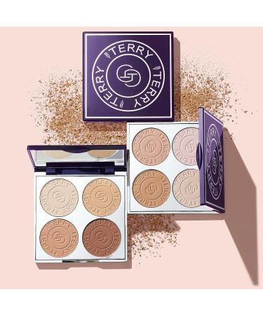 By Terry Hyaluronic Hydra-Powder Palette N2 - Medium to Warm | 4-Shade Vegan Contour Palette for Flawless Complexion - Buy Online on SooperMarket.com