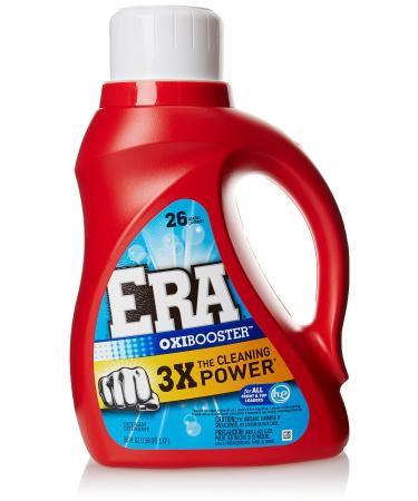 Era With Oxi Booster Regular Liquid Detergent 50 Fluid Ounce