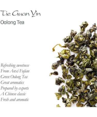 Tie Guan Yin Oolong Tea 50g - Iron Goddess of Mercy - Chinese Wu Long Tea from China - Buy Online on SooperMarket.com