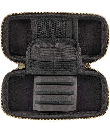 T180 Darts Leather Dart Case | Holds 3 Darts + Accessories | Brass Zipper | Sleek Leather Look - Buy Online on SooperMarket.com