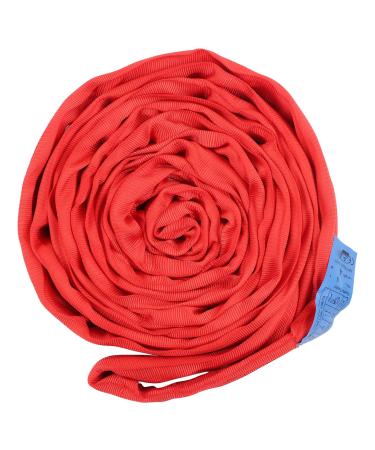 Crane lifting rope 4 meters polyester fabric tight seams wear resistance flat lifting strap for ship transport