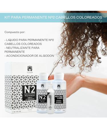 Valquer Profesional Curl Kit for Colored Hair Purified Formulation Revitalising Scalp Protection 210ml - Buy Online on SooperMarket.com
