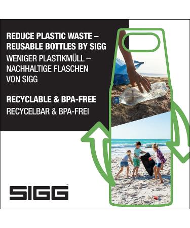 SIGG Total Clear One Aqua Sport Water Bottle - BPA-Free Leak-Proof 17 Oz Tritan Plastic - Lightweight & Shatterproof - Buy Online on SooperMarket.com