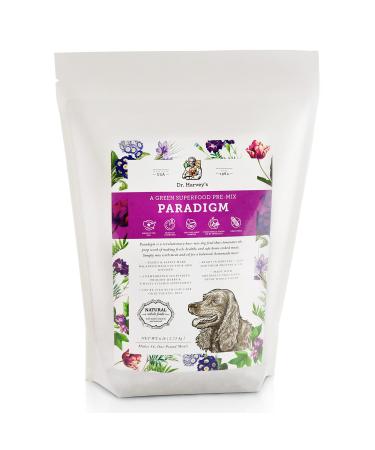 Dr. Harveys Paradigm Green Superfood Dog Food, Human Grade Dehydrated Grain Free Base Mix for Dogs, Diabetic Low Carb Ketogenic Diet 6 Pound (Pack of 1)