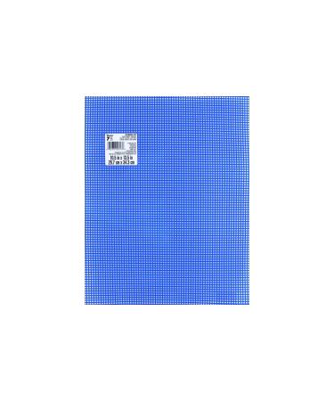 Darice Plastic Canvas #7 10.5x 13.5 Royal Blue 12 Pack