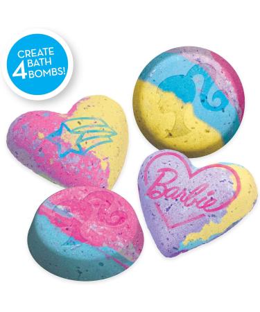 Barbie Make Your Own Bath Bomb Kit by Horizon Group USA | Create Colorful & Cute Multicolored Bombs - Perfect for Kids & Fun Gifts - Buy Online on SooperMarket.com