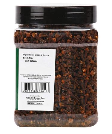 Zayd Organics Cloves - Organic Whole Laung USDA Certified - 14oz (400g) - Buy Online on SooperMarket.com