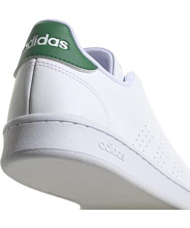 Buy adidas Men's Advantage Tennis Shoes - 43 1/3 EU - Ftwr White & Green | International Shipping Available - Buy Online on SooperMarket.com