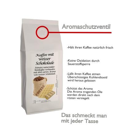 C&T Aroma Coffee - White Chocolate Flavored Ground Coffee 500g | Premium International Roastery - Buy Online on SooperMarket.com