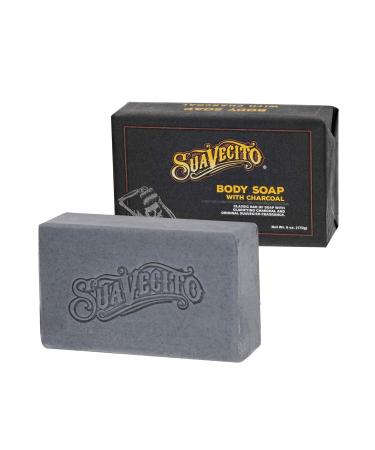 Suavecito Charcoal Body Soap - 6 Pack | Exfoliating Cleanser for Smooth Skin - Buy Online on SooperMarket.com