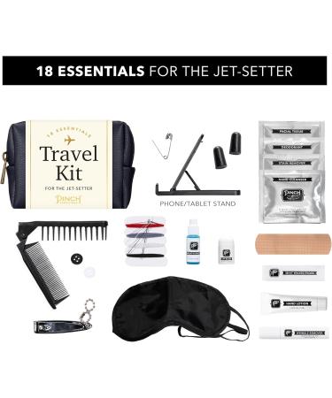 Pinch Provisions Travel Kit - 18 Essential Items for Road Trips & Travel | Perfect Gift for Friends & Family | Portable Navy Pouch - Buy Online on SooperMarket.com