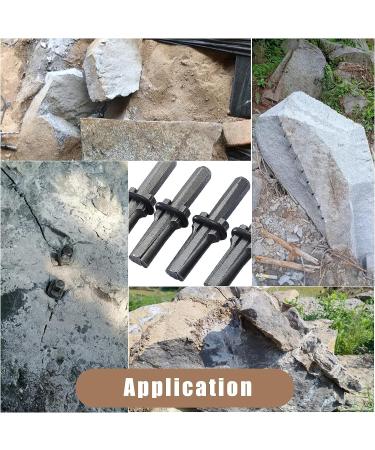 FLK Tech 8 SET 5/8 Plug Wedges & Feather Shims Concrete Rock Stone Splitter Hand Tools 16mm - Buy Online on SooperMarket.com