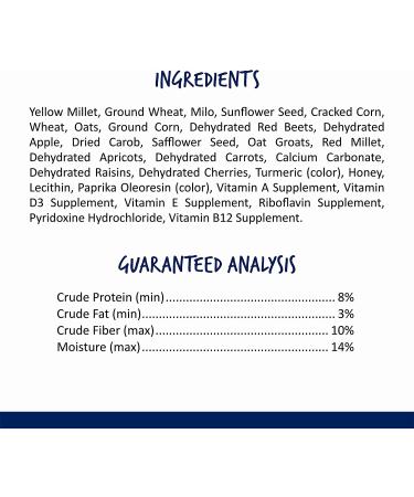 Vitakraft Crunch Sticks Parrot Treat - Apricot & Cherry Flavor - Long-Lasting Chewing Fun for Pet Birds - Buy Online on SooperMarket.com
