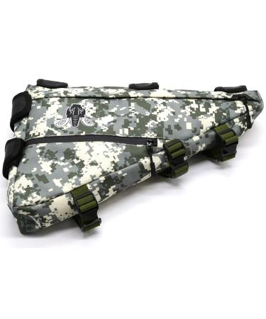 RNS Bike Frame Bag - Bike Bags Frame Bikepacking Bags Triangle Frame Bag Bike Bag Bicycle Bag Bike Pouch Frame Mountain Bike Bag Bicycle Storage Bag Bicycle Pouch Bicycle Frame Bag (Fatigue)