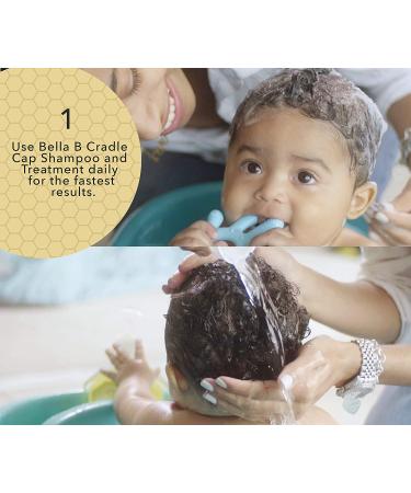 BELLA B Cradle Cap Shampoo & Scalp Treatment - Gentle Baby Shampoo for Cradle Cap - Kid-Friendly Dry Scalp Treatment - Buy Online on SooperMarket.com